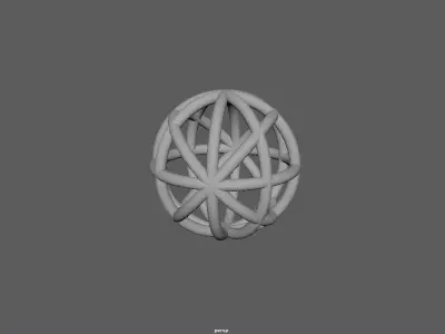 fractal cube2  Free 3D model
