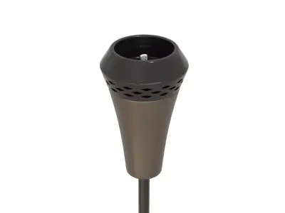 Metal Tiki Torch 3D model