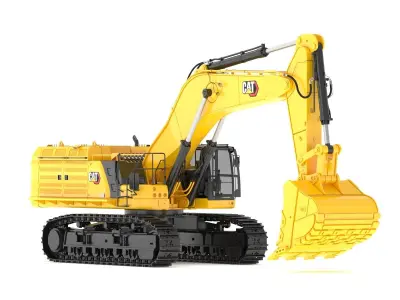 CAT 395 Hydraulic Excavator Tier 4 3D model