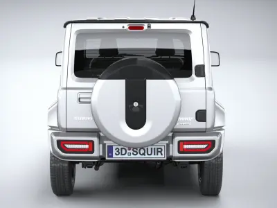 Suzuki Jimny 4style 2024 3D model