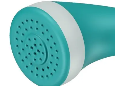 Luxury Plastic Hand Shower 3D model