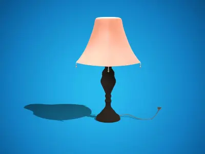 Table Lamp 3d Model 3D model