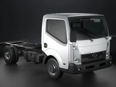 Nissan Condor Chassis Truck 3D model