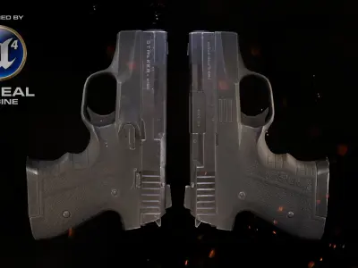 Stalker M906 Low-poly 3D model purchase