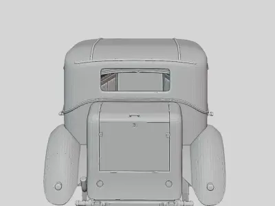 Bentley 8 Liter Limousine 1932 Printable Body - ANY Scale 3D print model