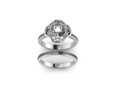 Wedding  Ring Free Ready To Print Free 3D print model