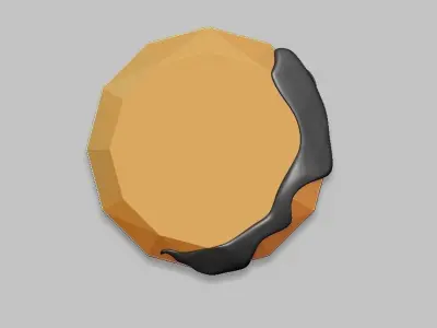 gem table 3D model