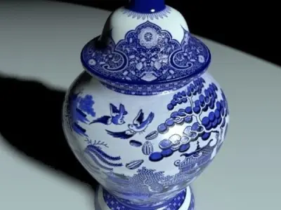 chinese vase 3D model