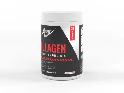 Protein Powder 3D model
