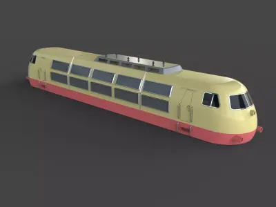 DB class 103 Baureihe locomotive 3D print model