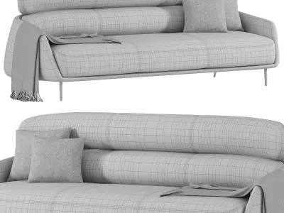 Monza Sofa 3D model