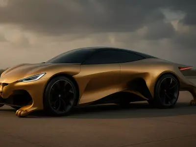 Tiger concept car 3D model