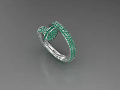 anillo engaste  3D model