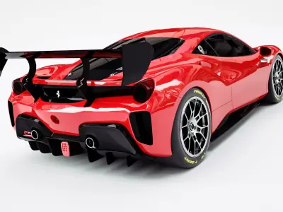 FERRARI 488 3D model get