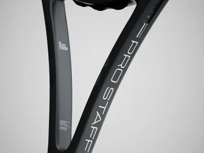Wilson Pro Staff RF97 Autograph Black 3D model