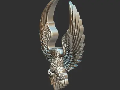 eagle 3D print model