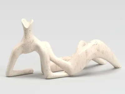 Henry Moore Sculpture 3D model