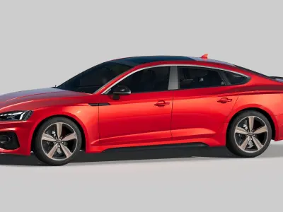 Audi RS5 Sportback 2025 car 3D model