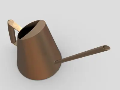 Watering Can 3 Low-poly 3D model