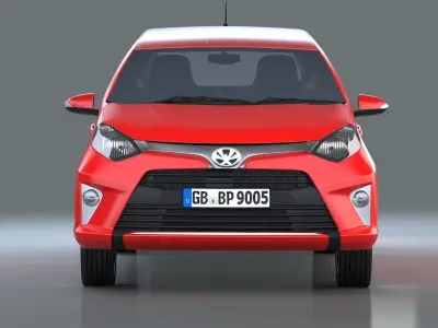 Toyota Calya 2017 3D model
