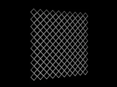 Wired Fence Pack Free 3D model