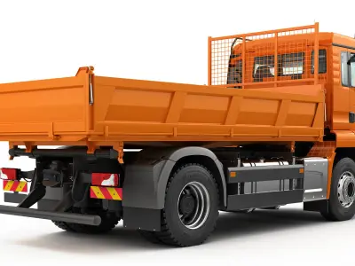 Dump Truck 4X2 3D model