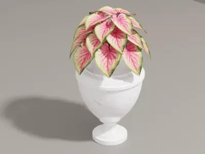 Garden vase 3D model