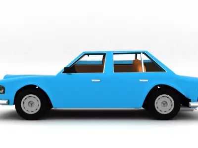 Mercedes Benz 230E W123  3D model