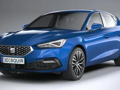Seat Leon 5-door 2020 3D model