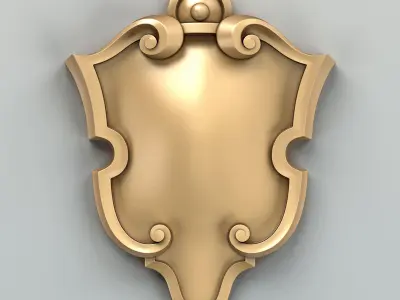 Cartouche 006 3D model