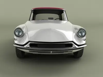 Citroen DS 19 3D model