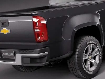 Chevrolet Colorado ShortCab CG 2015 3D model