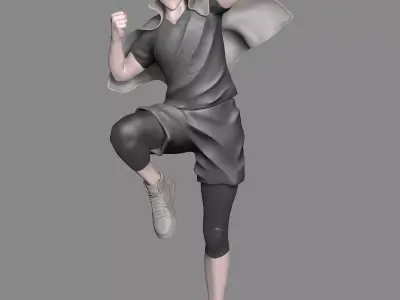 Koutarou Bokuto 3D print model