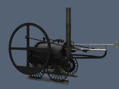 Pen Y Darren Locomotive 3D model