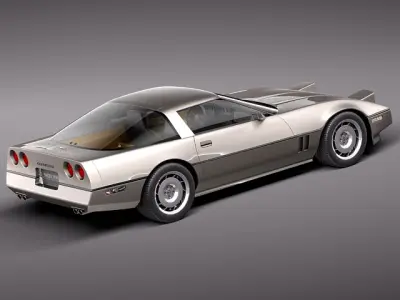 Chevrolet Corvette C4 Coupe 3D model