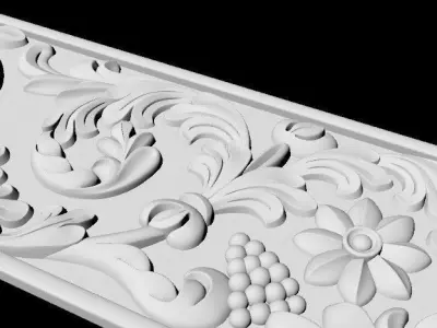Decor for furniture 3D model 22