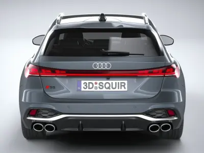 Audi S5 Avant 2025 3D model