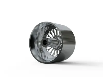 ASANTI AF891 WHEEL  3D print model