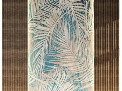 Wall 3D panel 07 3D model