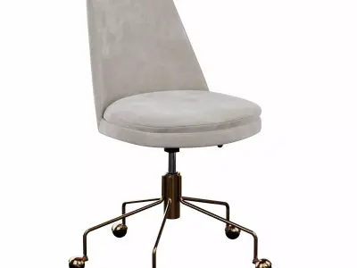 Office chair 03 3D model buy