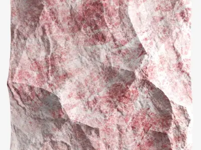 239-RockPanel piece of rock 3D model