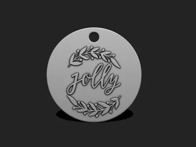 Christmas Ornament - Pendant -  Christmas Tree  - Decor - 06 3D print model