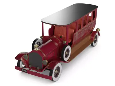Limousine Car 3D model order