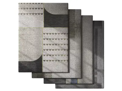 Rug Set 19 3D model