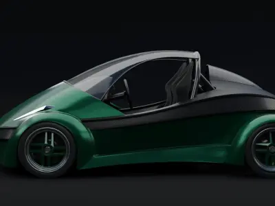 Concept City Car 3D model