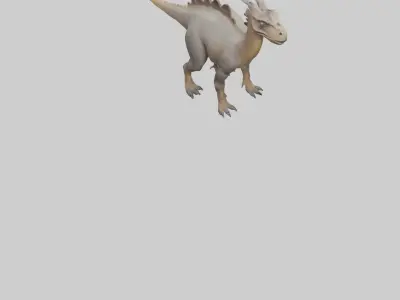 Maiasaura model Low-poly 3D model