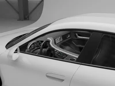 Porsche Taycan Turbo S 3D model