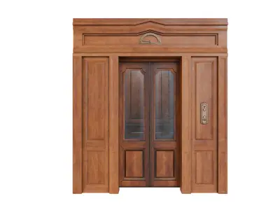Old Elevator Low-poly 3D model