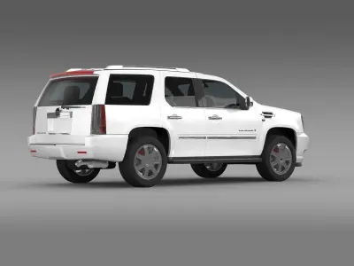 Cadillac Escalade EuropeanVersion 2012 3D model
