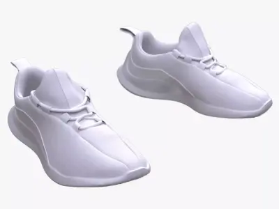 Sneakers 241 - All MH Bodies - UE5 Skeletons - Rigged Low-poly 3D model